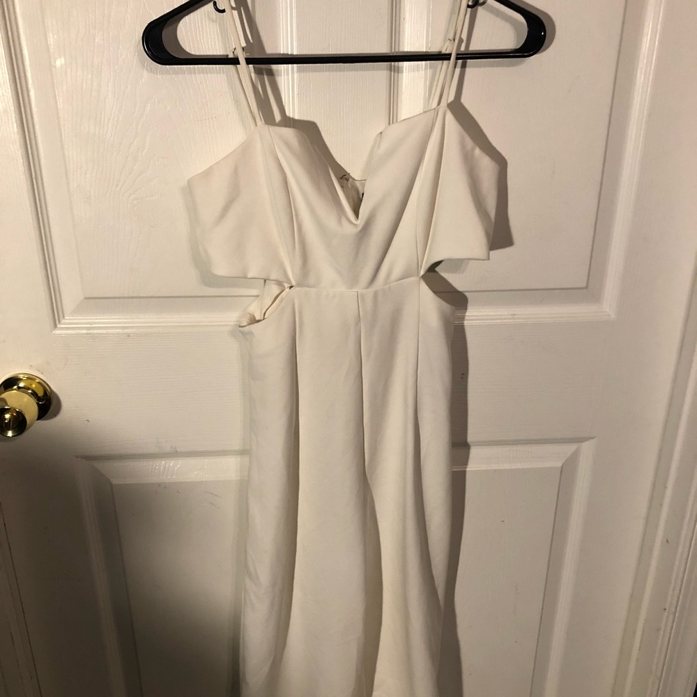 Forever 21 White Jumpsuit